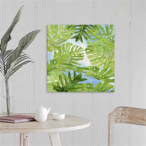 Tropical Greenery Wall Art, Canvas Prints, Framed Prints, Wall Peels ...