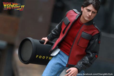 Check Out Hot Toys Marty Mcfly Back The The Future Part Ii Action Figure Geektyrant
