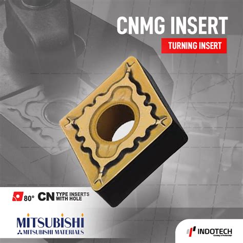 Distributor Insert CNMG Carbide Insert Bubut CNMG Mitsubishi