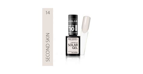 Lac De Unghii Solar Gel Revers Ml Nuante Nude Roz Si Bej