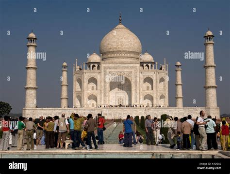 Taj Mahal, Agra, Uttar Pradesh, Indiamausoleum, Mughal architecture ...