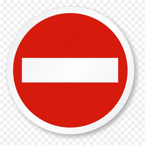 Do Not Enter Sign Symbol Road Sign Stopsign Hd Png Download