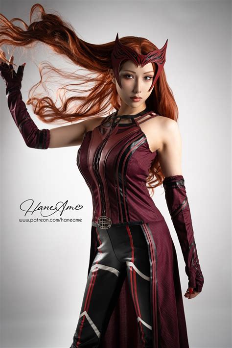 HaneAme Nude Scarlet Witch NudeCosplayGirls