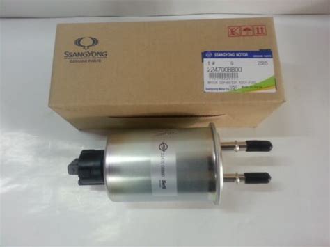 Filters Genuine FUEL WATER SEPARATOR Ssangyong KYRON REXTON STAVIC 04 ...