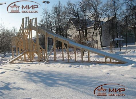 Деревянная горка №10 – Мир беседок