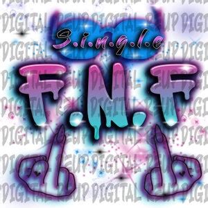 Airbrush Png F N F Fuck Nigga Free Png Etsy