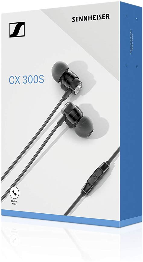 In-Ear headphones Sennheiser CX 300s Black - DiscoAzul.com
