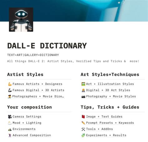 DALL·E 2 and AI art prompt resources & tools to inspire beautiful ...