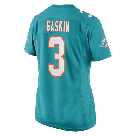 Myles Gaskin Miami Dolphins Women's Game Player Jersey - Aqua - Bluefink