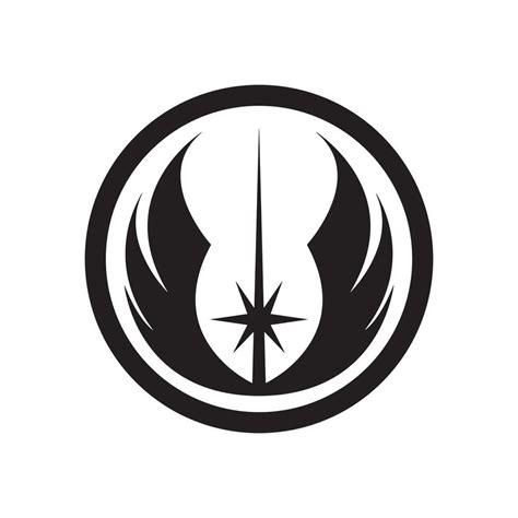 Jedi symbol, Star Wars 31712134 Vector Art at Vecteezy