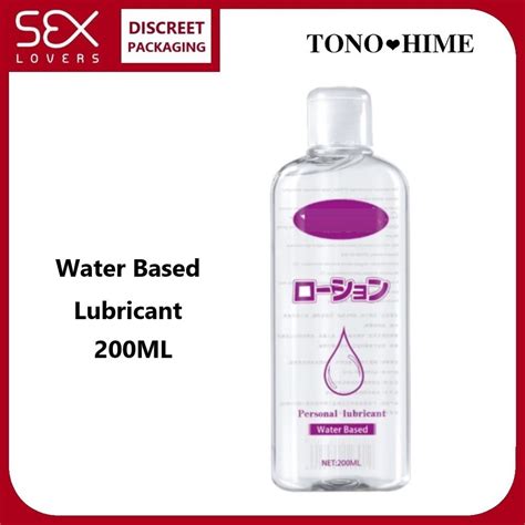 Sexlovers Love Monogatari Health Water Based Gay Lubricants Adult Sex Toys For Men Shopee