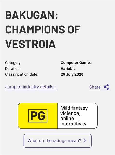 Pg Classification Australia Draw Metro