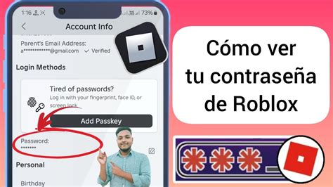 Cómo Ver Tu Contraseña En Roblox Ver La Contraseña De Inicio De