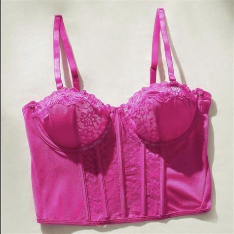 Hot Pink Corset Fits Like An XS NWOT Corset Depop