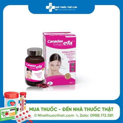 Canadas Collagen Eva Hộp 30 Viên - Viên Uống Đẹp Da Hiệu Quả - Nhà ...