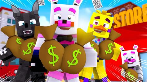 Shopping Spree Minecraft Fnaf Roleplay Youtube