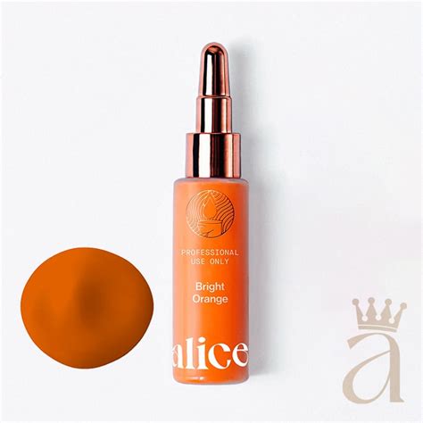 Bright Orange Alice Microblading Pe