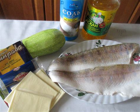Филе судака, запечённое в фольге с кабачком и сыром. Стильно!