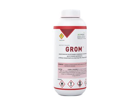 Grom Insekticid - 50ml / 250 ml / 1L - Odlična Cena - AgroTopVSG