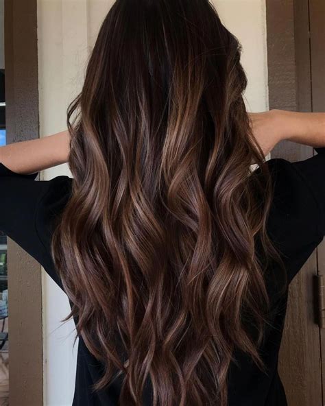 Balayage Cioccolato Su Capelli Castano Scuro Balayage Hair Brunette