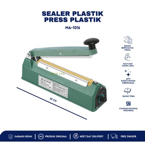 jual alat press plastik  cm vacuum plastic alat perekat plastik besi