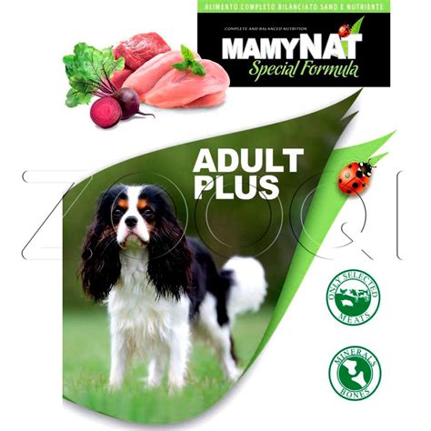 MamyNat Dog Adult Plus для взрослых собак всех пород (говядина, курица ...