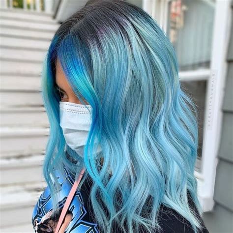 50 Coolest Light Blue Hair for Women in 2022