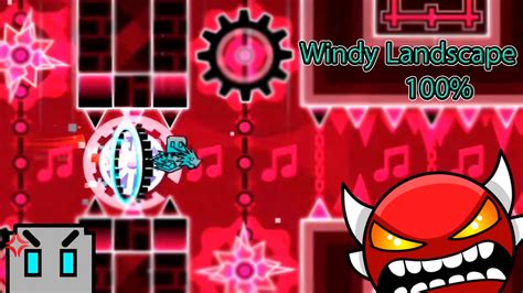 Windy Landscape De WOOGI1411 100 Insane Demon Geometry Dash