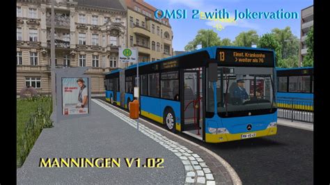 Omsi 2 With Jokervation Manningen 1376 Citaro Facelift G From