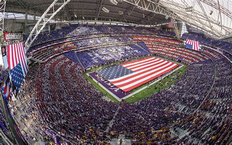 Minnesota Vikings, US Bank Stadium, Minneapolis, Minnesota, National ...