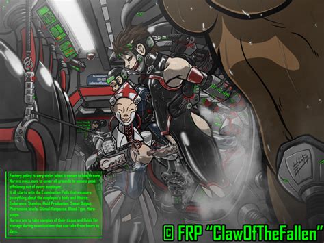 Factory Examination Pods Colored By Clawofthefallen Hentai Foundry