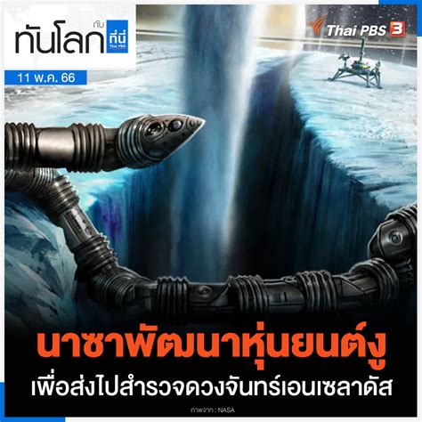 Thai Pbs On Twitter เมื่อพูดถึงการสำรวจอวกาศ มักจะใช้หุ่นยนต์เป็น