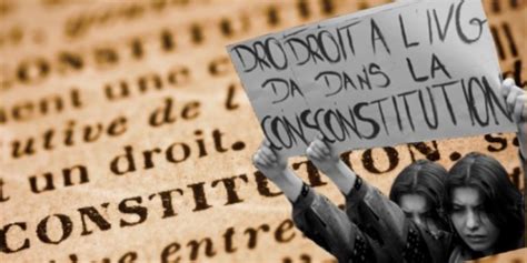 Droit à Lavortement Dans La Constitution Il Est De Notre Devoir De