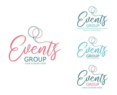 Premium Vector | Events group logo, events vector logo, events logo