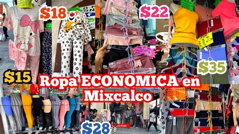 Ropa BARATA EN MIXCALCO Con PRECIOS BAJOS Y Te Venden Por PIEZAS