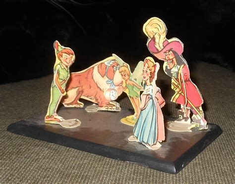 Disney Peter Pan Paper Stand Up Figure Set Collectors Weekly