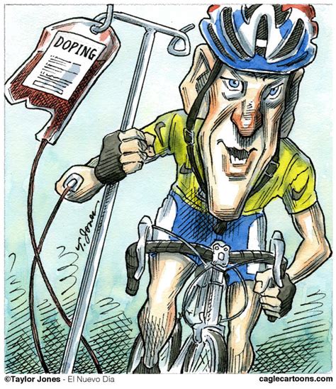 Les Tours De Laliberté Caricature Lance Armstrong