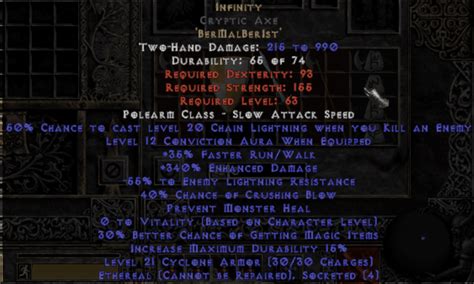 Best Runewords In Diablo 2 Resurrected