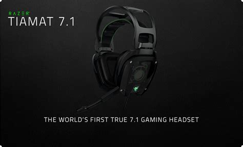 Razer Tiamat 7.1 Gaming Headset - The World's First True 7.1 Gaming ...