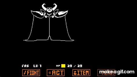 Undertale Asgore Boss Fight On Make A