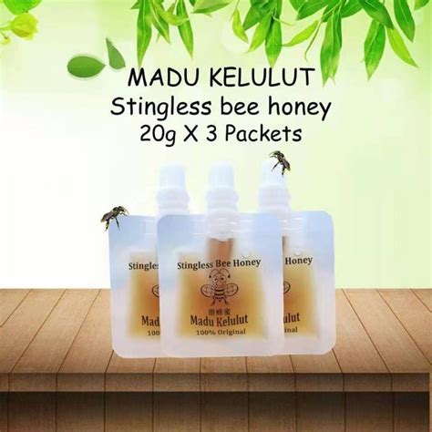madu kelulut asli  original  sarawak  lazada