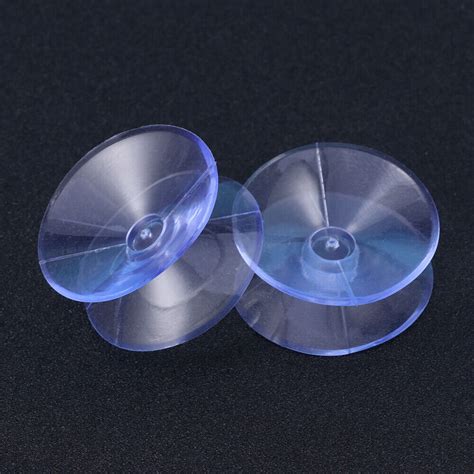 12 Transparent Double Sided Suction Cups For Glass 10x30mm EBay