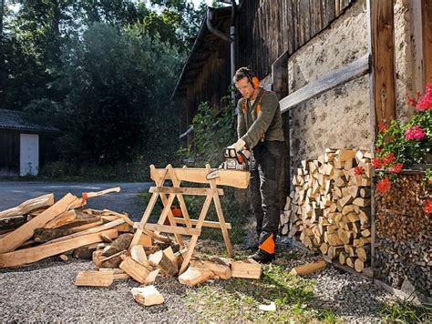 Savoir manier la tronçonneuse pour faire son bois de chauffage