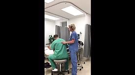 Blonde Nurse Flashing Tits And Ass Cnn Amador