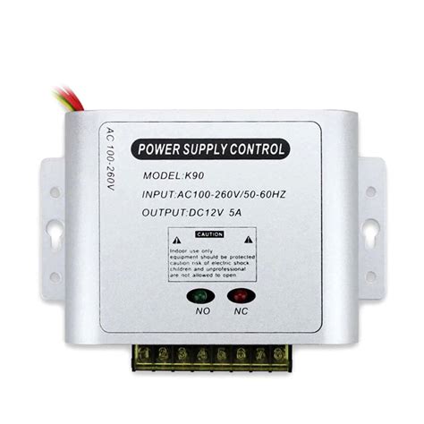 Door Access System Electric Power Supply Control AC 100-260V DC 12V 3 ...