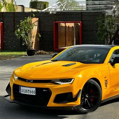 Chevrolet Camaro Wrap Best Ravoony Sunflower Yellow Vinyl Wrap