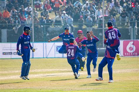 Nepal Cricket Teams Action Packed Schedule From June To November