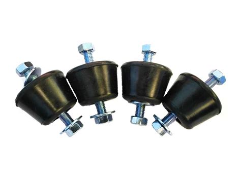 Антивибрационные опоры 40х20 мм ( уп. 4 шт. до 80кг) черные — купить по ...