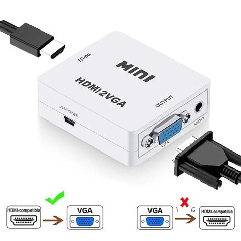 HDMI to VGA Adapter HDMI2VGA | Kaufen auf Ricardo