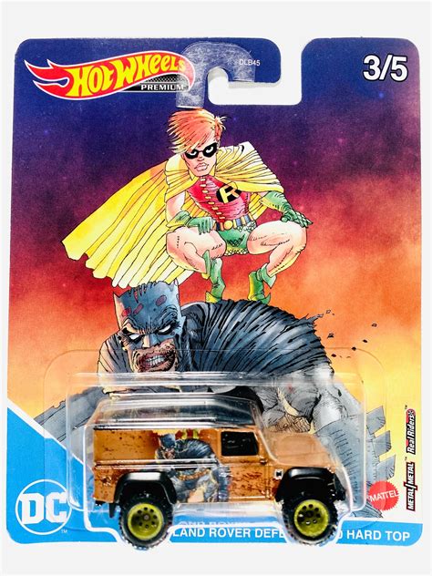 Hot Wheels Land Rover Defender Hard Top Batman Cars